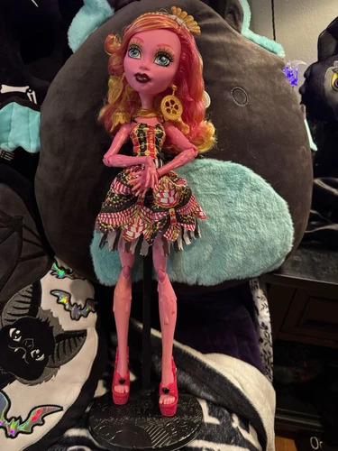 Monster High 17” Tall Freak Du Chic Gooliope Jellington All Accessories Included