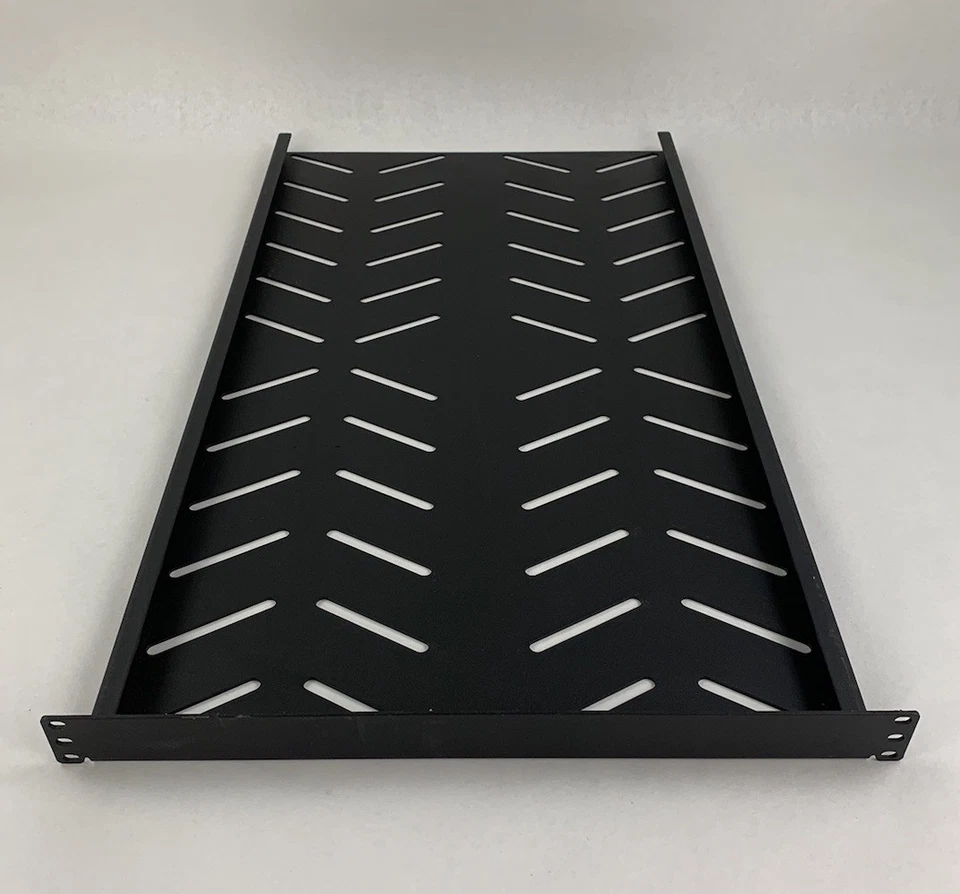 Panduit NF4PSHLF19 1U Server Rack Shelf 32" x 19" x 1.75" Black - Image 3 of 4