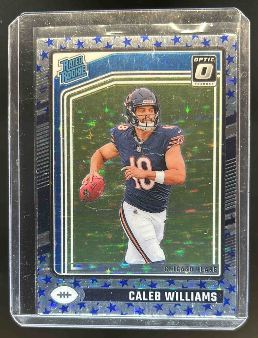 2024 Panini Donruss Optic Caleb Williams Stars Rated Rookie #201 Bears