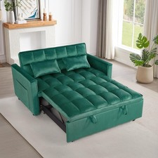 3 in 1 Convertible Sleeper Sofa Bed Futon Couch for Living Room Pull Out