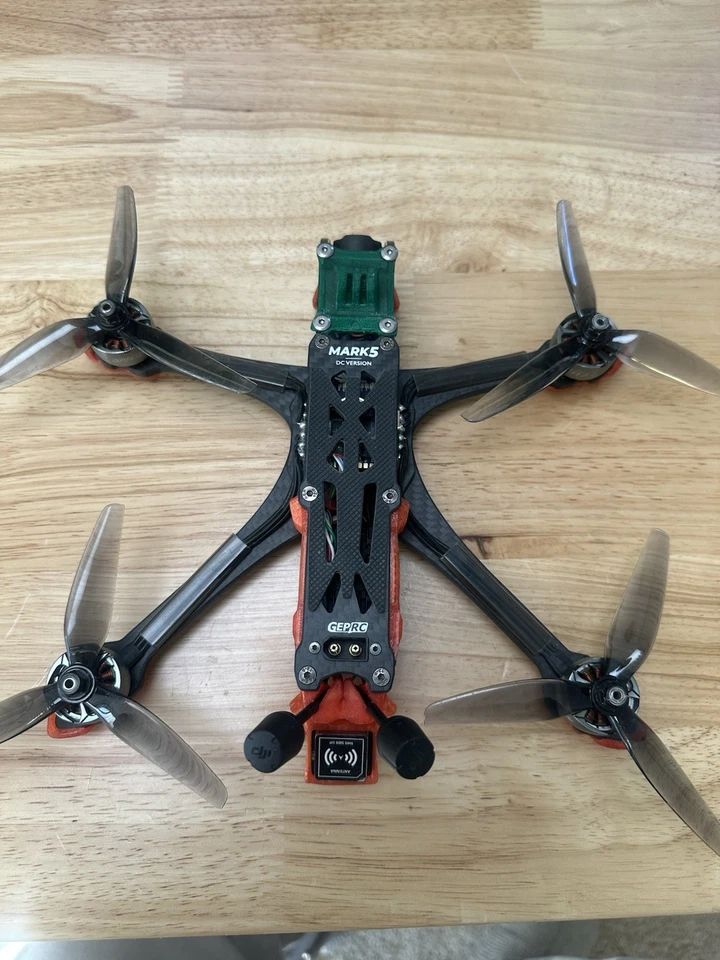 GEPRC Mark5 Pro DC BNF HD w/ New DJI 04 - 6s GREAT Condition SHIPS FROM USA - Image 4 of 4