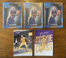 Kyle Kuzma Rookie Card Lot Of 5