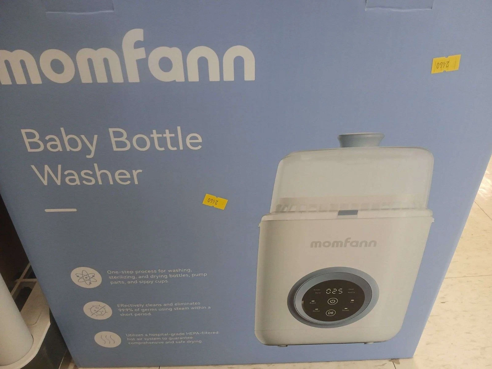 Mom fann baby bottle washer