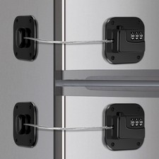 Refrigerator Lock, Combination Lock for Refrigerator Cabinets, Drawers, Heavy...