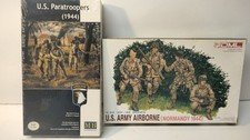Lot Of 2 1/35 MB US Paratroopers Sealed And DML US Army Airborne Normandy 44