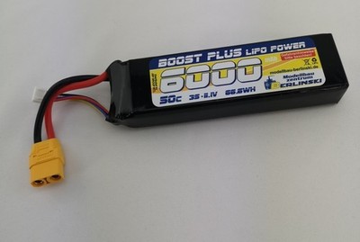 Berlinski by Corally BOOST LiPo Akku 3S 6000mAh 50C 11,1V, XT90 #C-49236-XT-PL