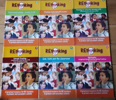 REthinking - teaching lessons for RE - 6 x paperbacks by Margaret Cooling