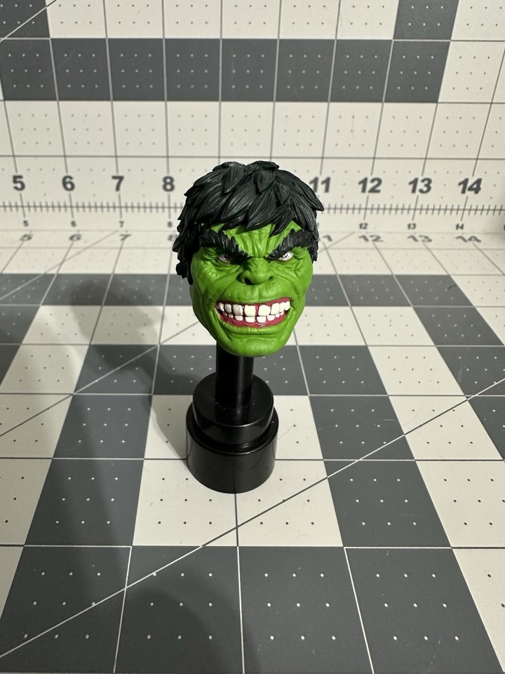 3D Printed - PAINTED 1/12 Classic Angry Hulk Headsculpt Marvel Legends ...