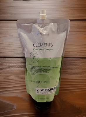 Wella Professionals Elements Renewing Shampoo. Sulfate & Silicone Free. 33.8oz.