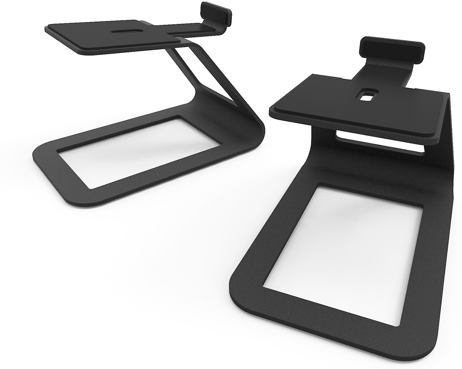 Kanto elevated desktop speaker stands black 12190₽