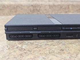 Sony PlayStation 2 Slim PS2 Black Gaming Console SCPH-70012 No Controller