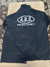 Sport Tek Men’s Windbreaker XL Black ABS Racing