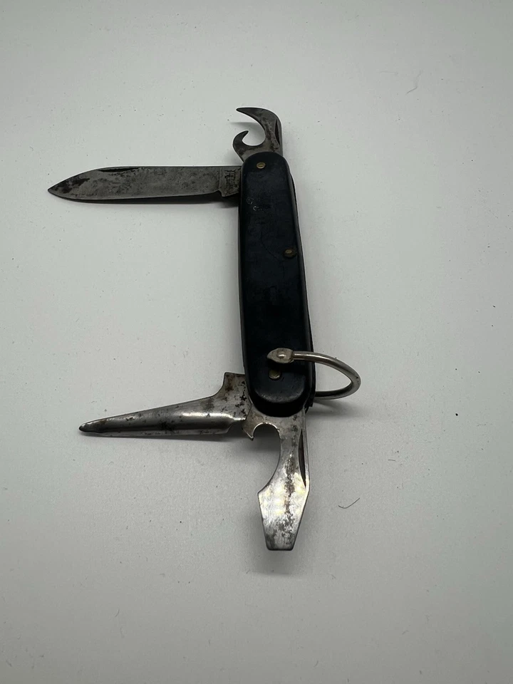 Cuchillo de Bolsillo Plegable Imperial Prob RI Hecho en EE. UU. Vintage Boy Scouts Foto 4 de 4