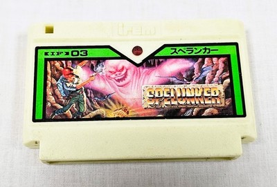 Spelunker von Irem für Nintendo Famicom auf Cartridge. Ungetestet.