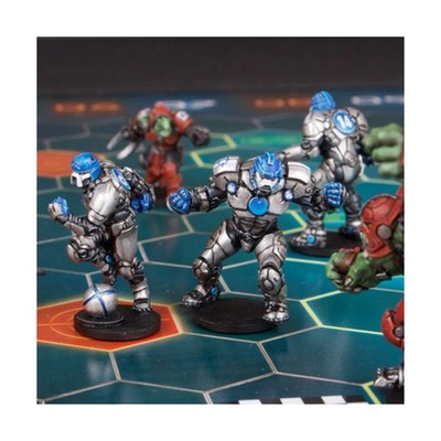 Mantic Dreadball Season 1 28mm Corporation - Trontek 29ers VG+/NM