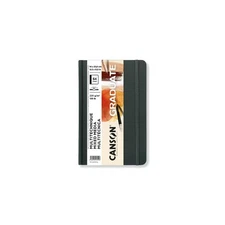 Graduate Toned Natural Mixed Media Paper, Hard Cover Art Journal, 5.5x8.5 inc...