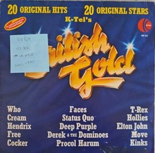 Various British Gold Vinyl Record LP VG/G+ NE511 1975