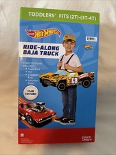 Hot Wheels "Ride Along Baja Truck" Halloween Foam Costume Cosplay Toddler 2T-4T