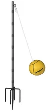 Tetherball Set with Ball & Rope for Outdoor Backyard Adjustable Tether Ball P...