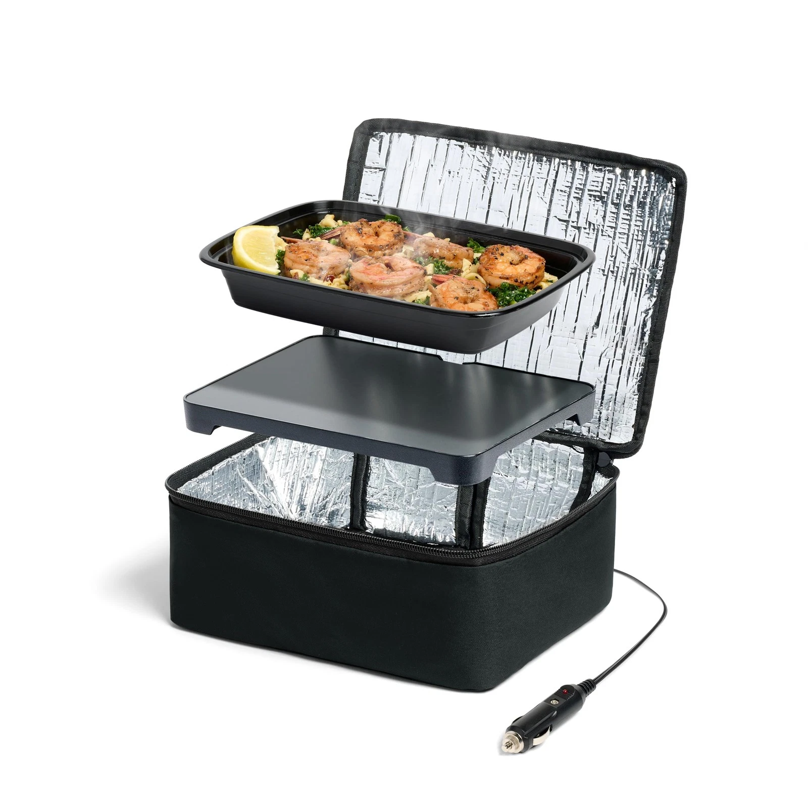 Mini Heated Lunch - Portable Food Warmer for Men and - Great for Work, Office...