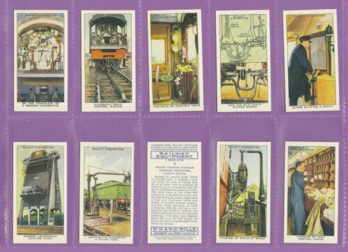 Complete/Full Sets Railway/Trains Collectable Will's Cigarette Cards