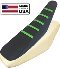 KAWASAKI Ribbed TALL Seat Cover and FOAM KLX140 2008-2023