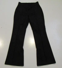 MATTY M Womens Black Bootcut Faux Suede Pull on Pants NWT Sz XXL XX-Large