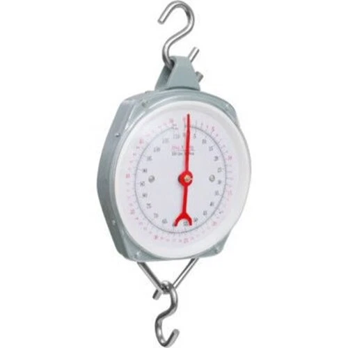 Pit Bull 1 x 110 lb. Hanging Spring Kitchen Dial Scale, Silver