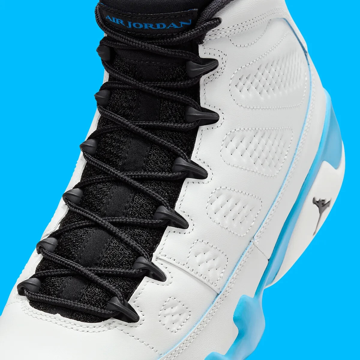Nike Air Jordan 9 Retro Shoes 'Powder Blue' 2024 FQ8992-101 Men's