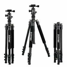 ZOMEI Professional Aluminium Tripod&Ball Head Travel for Canon Nikon Camera DSLR