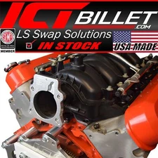 LS4 ONLY Intake Manifold to LS 3 Bolt Throttle Body / LS1 DBW DBC Adapter
