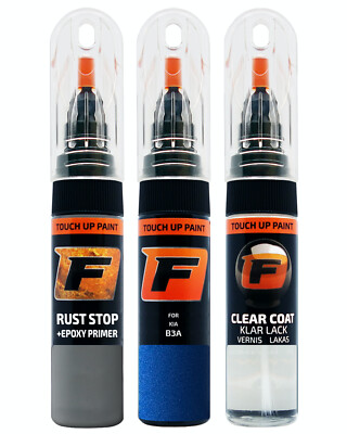 für KIA B3A NEPTUNE BLUE LACKSTIFT Reparatur Set Autolack Kratzer