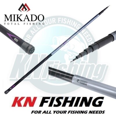 MIKADO ULTRAVIOLET II POLE Float Fishing Rod High Carbon Japan Rod 6m