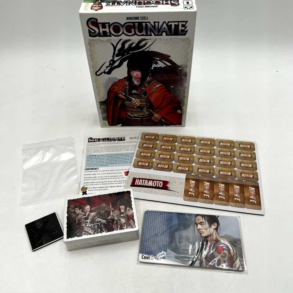 Action Phase Shogunate Card Board Adrienne Ezell (2017) New - Image 3 of 4