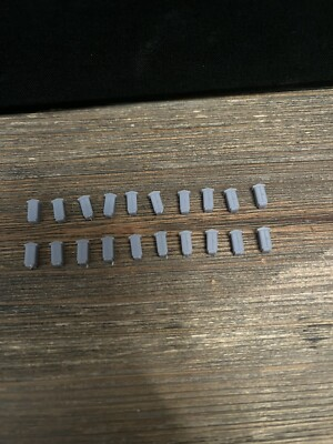 #ad Z SCALE 1:220 RAILROAD TRACKSIDE ELECTRICAL BOX 20pk $14.75