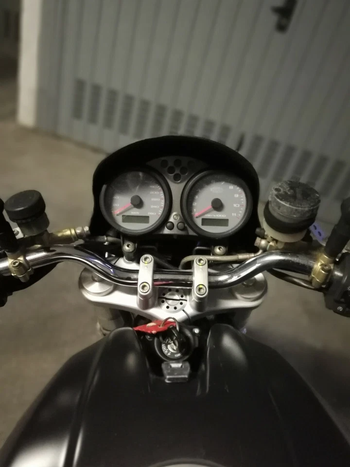 Cupolino Ducati Monster Cafe Racer 600 620 800 900 1000 S2R S4R 695 Flyscreen Foto 3 de 4