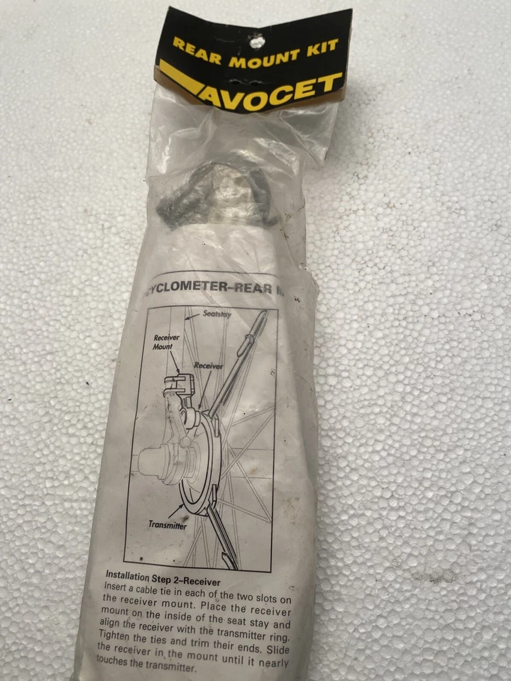 Vintage Avocet Computer Rear Hub Mount Circular Magnet Kit NOS - Image 2 of 2