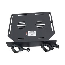 Pro X Black Aluminum Truss Shelf with Dual O-Style Pro Clamps 14"x16"