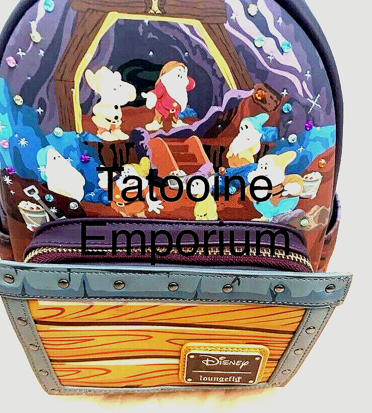Loungefly Disney Seven Dwarf Mine Cart Mini Backpack Disney Loungefly Mine Cart Mini Backpack Seven Dwarfs 7  main image 2