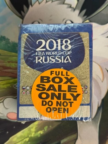 2018 Panini Russia FIFA World Cup Soccer Stickers New Factory Sealed 50 Pack Box