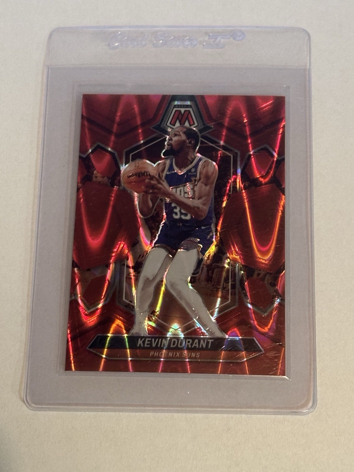 2023-24 Panini Mosaic Kevin Durant Red Seismic /299 #180