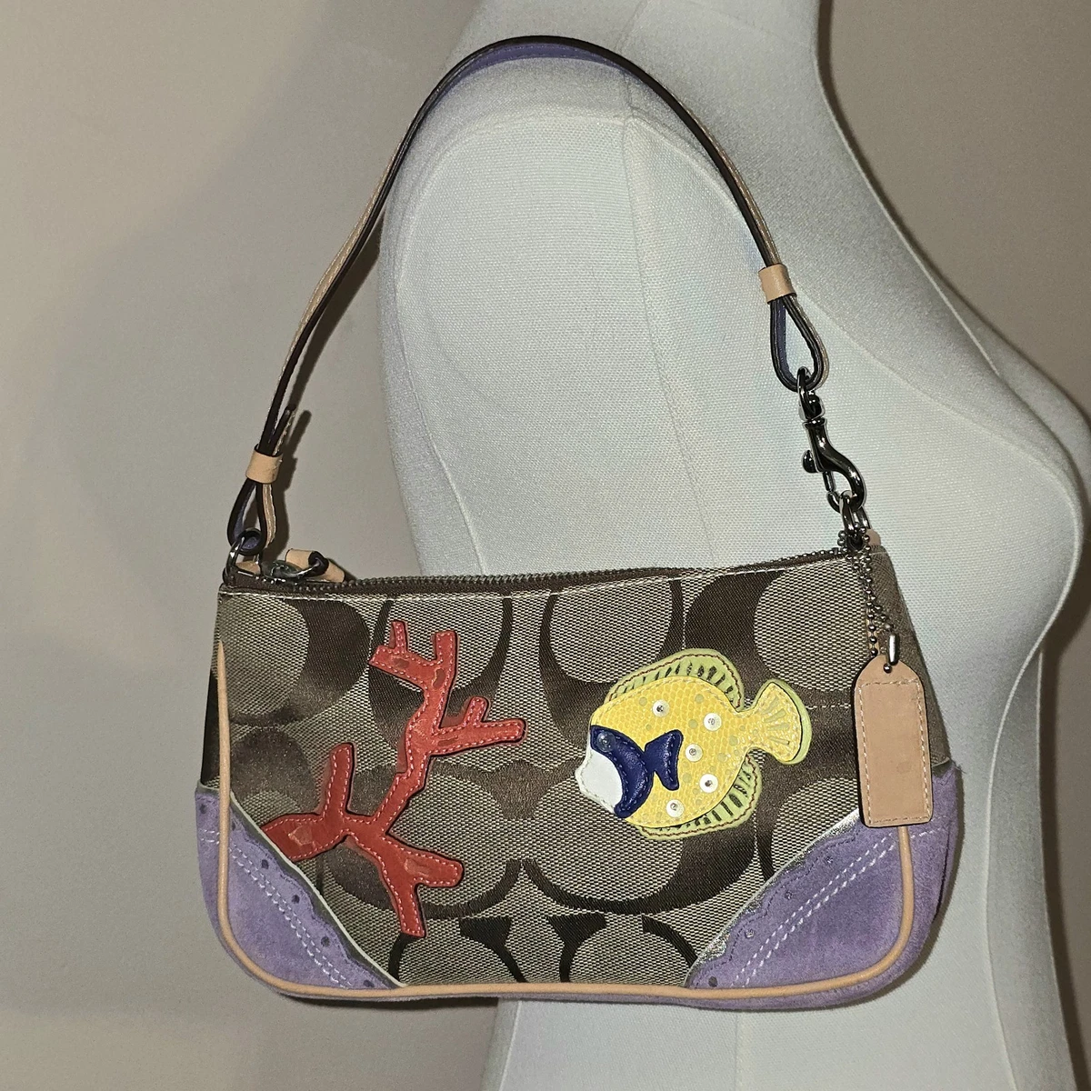 Coach Hampton Satchel/Top Handle Bag Small Bags & Handbags for