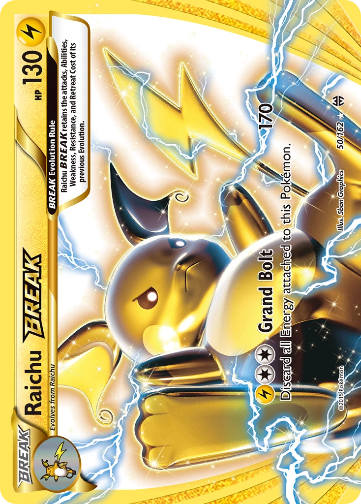 Raichu Break Pokémon TCG Cards for sale | eBay