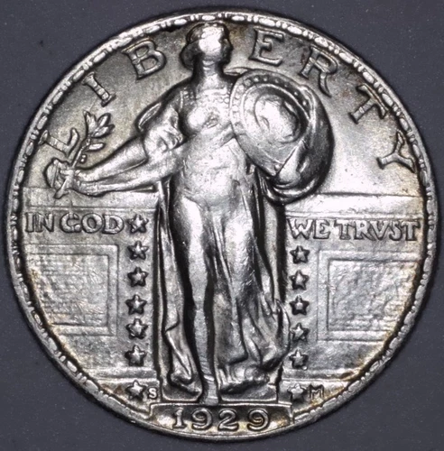 1929 S Standing Liberty Quarter