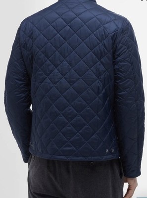 Barbour / ジャケット/M/ポリエステル/BLU Barbour Men Winter Chelsea Box Quilted Full-Zip Jacket Navy Size M