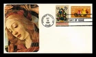 DR JIM STAMPS US COVER CHRISTMAS TEDDY BEAR FDC COMBO PASTED ON CACHET