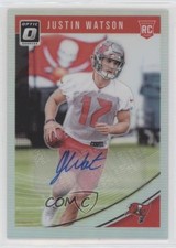 2018 Donruss Optic Rookies Holo Prizm Auto 59/99 Justin Watson #112 Auto 0t6a