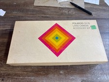 Vintage 1970's POLAROID SX-70 LAND Camera ACCESSORY KIT. Missing One