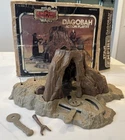 Star Wars 1981 Kenner Vintage Dagobah Playset Base w/ Original Box + Some Parts