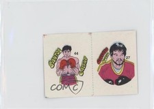 1985 Fight of the Century Stickers Pairs Santos Laciar Roberto Duran #44/27 0a4f